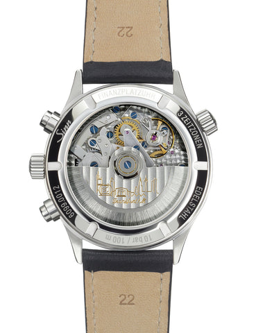 Sinn 6099 Finance District Bracelet-Leather Watch