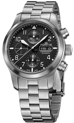Fortis Watch Aeromaster Steel Chronograph 656.10.10 M