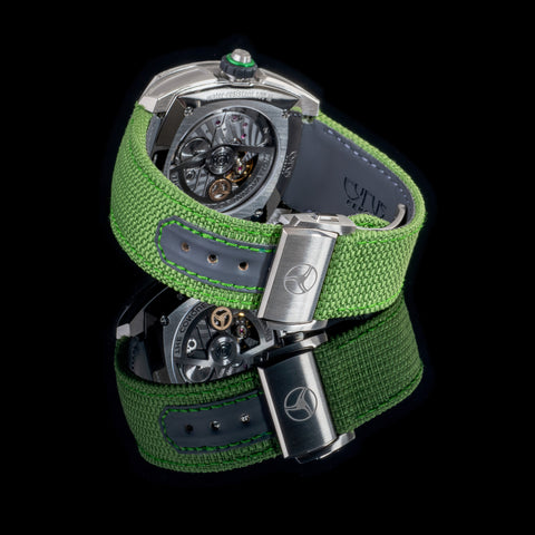 Cyrus Watch Klepcys DICE Lime Titanium Limited Edition