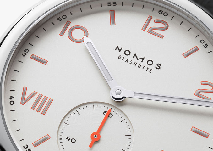 Nomos Glashutte Club Campus Steel Back Watch