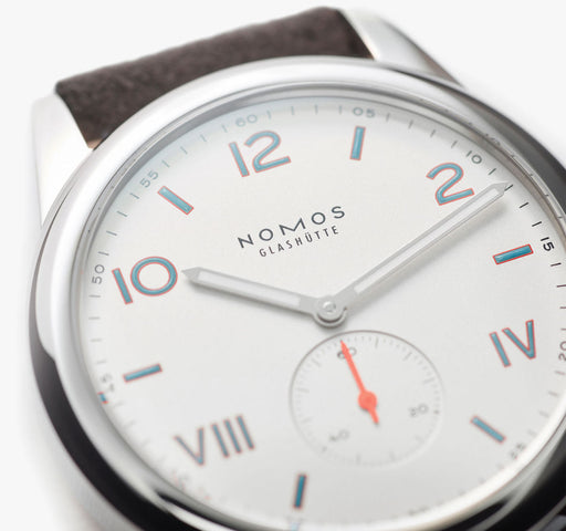 Nomos Glashutte Club Campus 38 Steel Back Watch