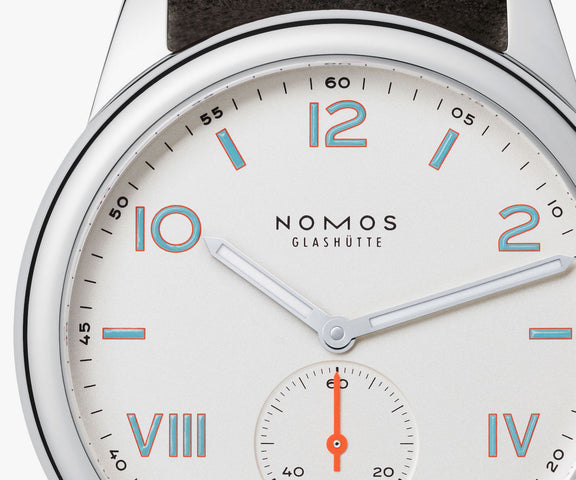 Nomos Glashutte Club Campus 38 Steel Back Watch