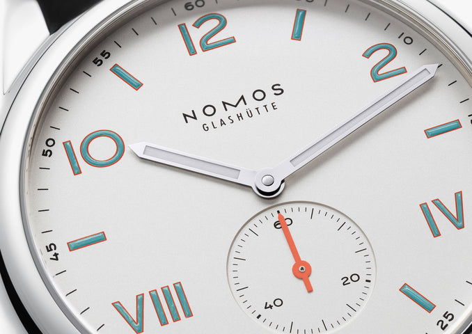 Nomos Glashutte Club Campus 38 Steel Back Watch