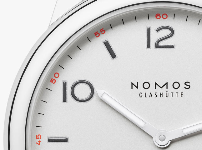 Nomos Glashutte Club Automat Datum Sapphire Crystal Watch