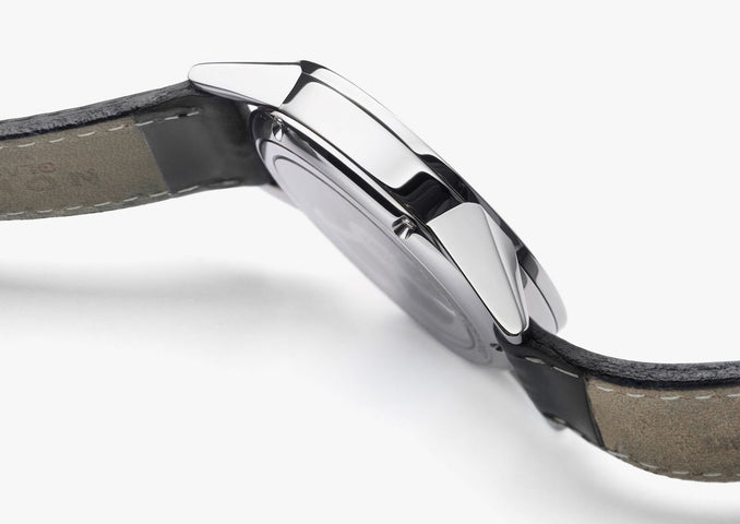 Nomos Glashutte Zurich Steel Back Watch