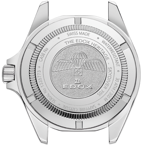 Edox Watch Skydiver 70's Automatic 3 Hands