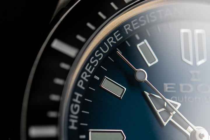 Edox Skydiver Neptunian Automatic 3 Hands Watch
