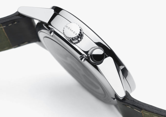 Nomos Glashutte True Blue Worldtimer Sapphire Crystal Watch