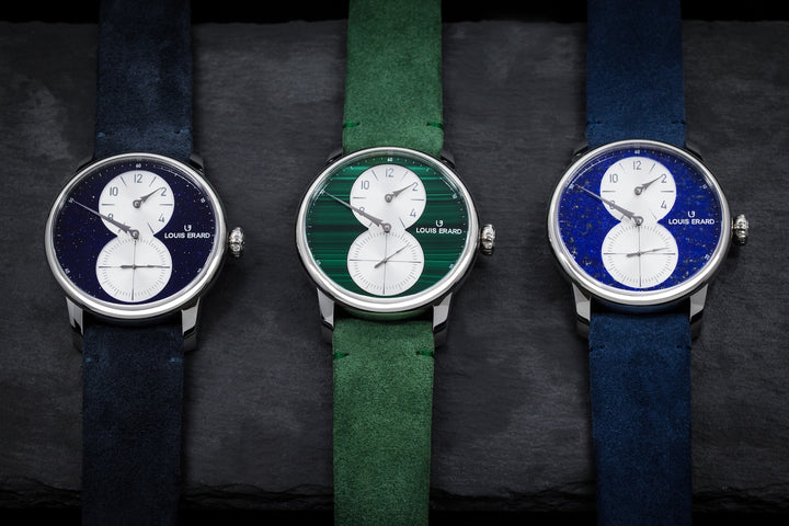 Louis Erard Watch Excellence Le Regulator Metier D'Art Lapis Limited Edition