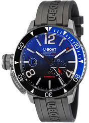 U-Boat Watch Sommerso Ghiera Ceramica Bicolore Quadrante Blue 9519