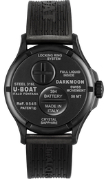 U-Boat Watch Darkmoon 40 Black Curve PVD