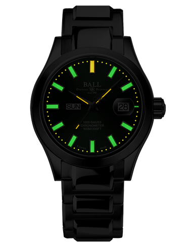 Ball Watch Company Engineer III Marvelight Chronometer Day Date Watch