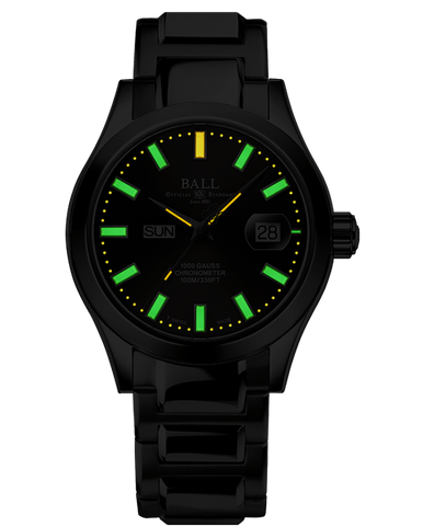 Ball Watch Company Engineer III Marvelight Chronometer Day Date Watch