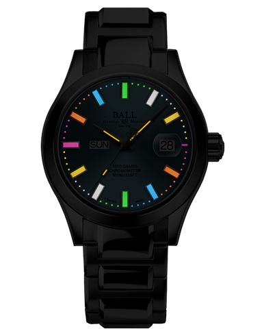 Ball Watch Company Engineer III Marvelight Chronometer Day Date Watch