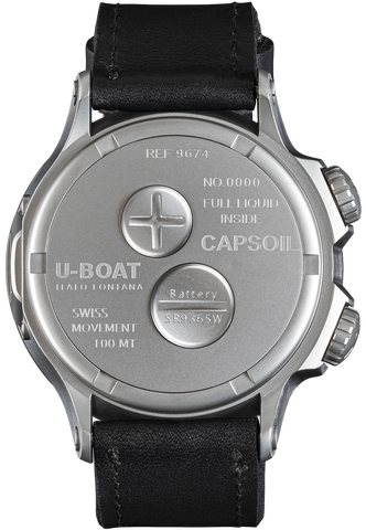 U-Boat Capsoil Doppiotempo 55 Red Rehaut SS D