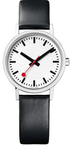 Mondaine Classic Vegan Pure Grape Leather Watch