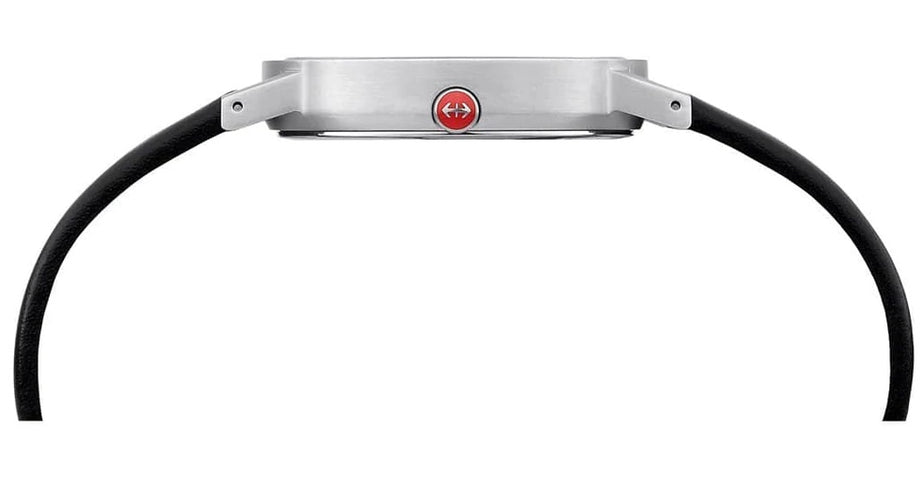 Mondaine Classic Vegan Pure Grape Leather Watch