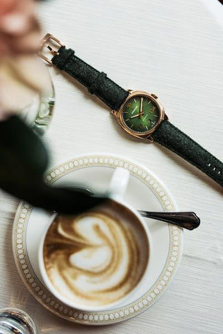 Anonimo Epurato Galvanic Green Sunray Watch