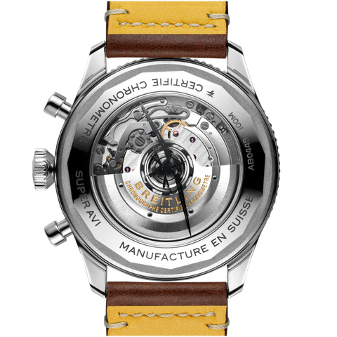 Breitling Super AVI B04 Chronograph GMT 46 Curtiss Warhawk Watch