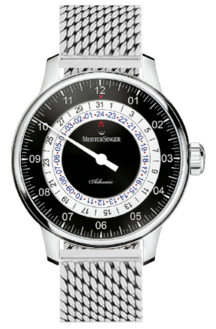 MeisterSinger Watch Adhaesio Milanaise Bracelet AD902 Milanaise Bracelet