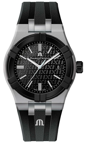 Maurice Lacroix Watch Aikon Quartz TIDE FIBA Cool Grey Black Special Edition AI2008-20YZ0-200-0