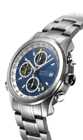 Bremont Watch World Timer ALT1-WT Blue Bracelet