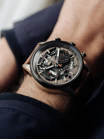 AVI-8 Watch Hawker Harrier II Desert Brown