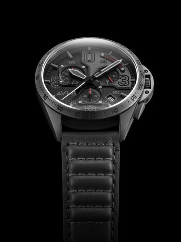 AVI-8 Watch P-51 Mustang Blakeslee Chronograph D