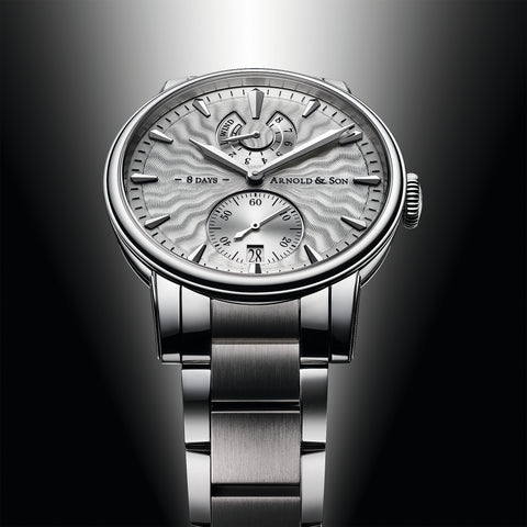 Arnold & Son Watch Eight-Day Royal Navy Silver D