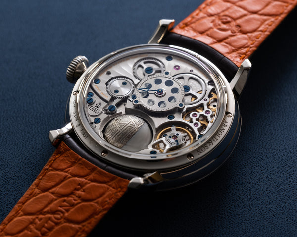 Arnold & Son Luna Magna Platinum Meteorite Limited Edition Watch