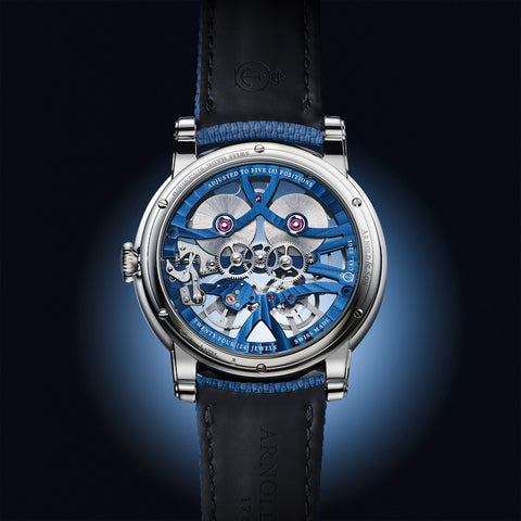 Arnold & Son Nebula 41.5 Steel Rubber Watch