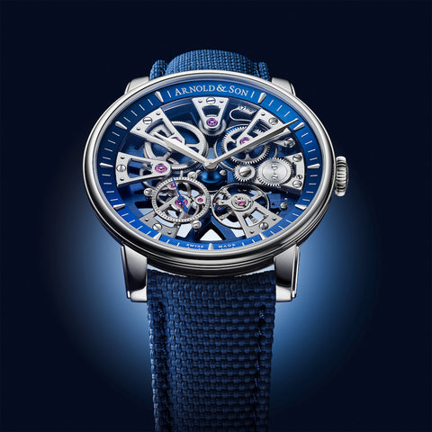 Arnold & Son Nebula 41.5 Steel Rubber Watch