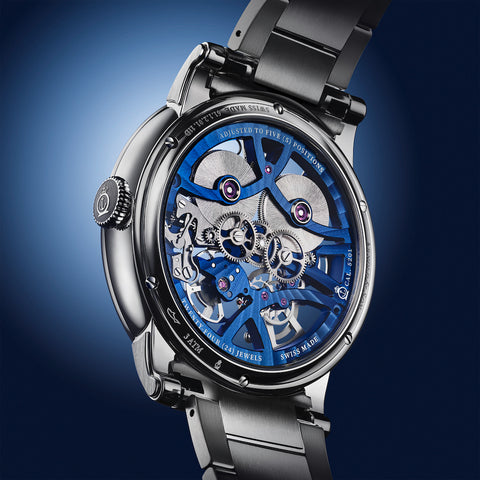 Arnold & Son Nebula 41.5 Steel Bracelet Watch