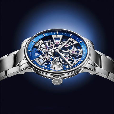 Arnold & Son Nebula 41.5 Steel Bracelet Watch
