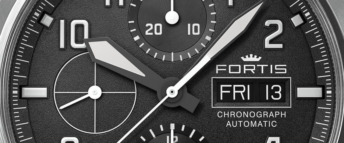 Fortis Watch Aeromaster Steel Chronograph