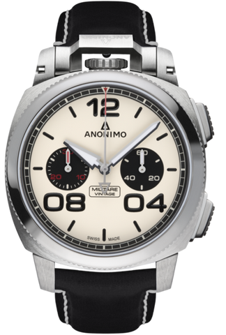 Anonimo Watch Militare Chrono Vintage Panda AM-1122.01.001.A01