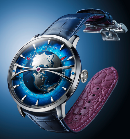 Arnold & Son Globetrotter Platinum Limited Edition Watch