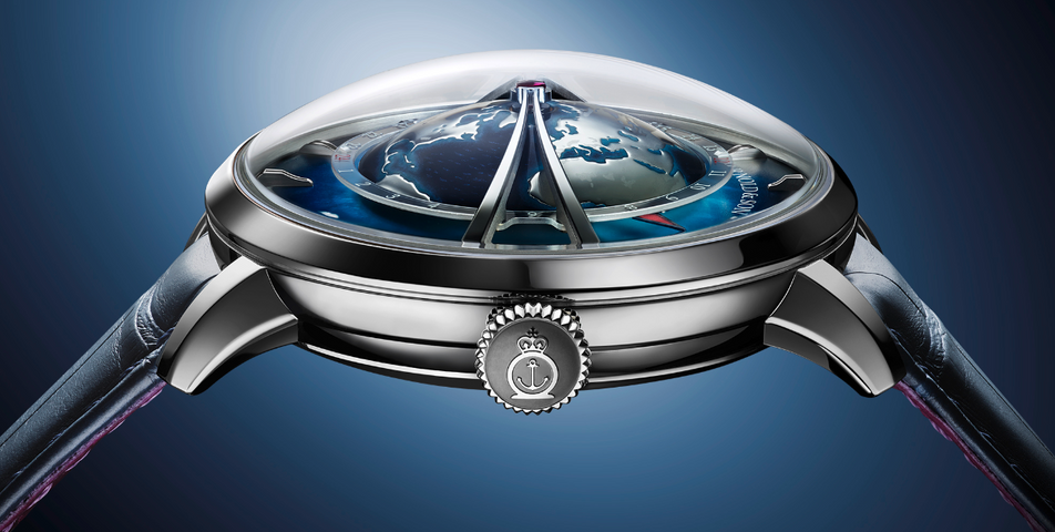 Arnold & Son Globetrotter Platinum Limited Edition Watch