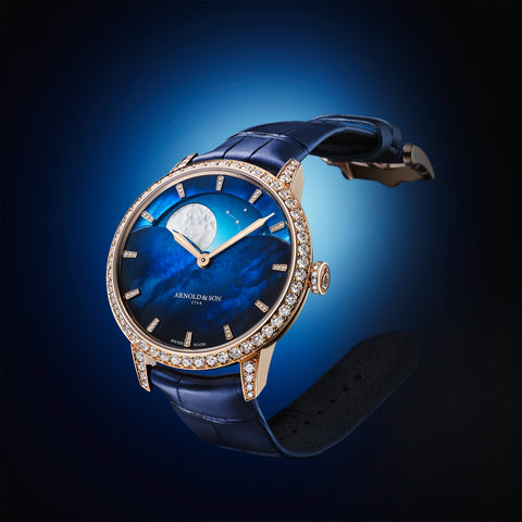 Arnold & Son Perpetual Moon 38 Rose Gold Watch