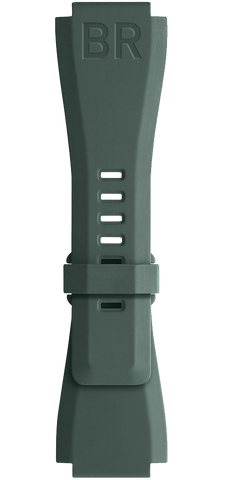 Bell & Ross Strap BR 01/03 BR-X1 Khaki Rubber Small