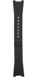Bell & Ross Strap BR 05 Grooved Rubber Black