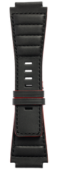 Bell & Ross Strap BR 01/03 BR-X1 Quilted Calfskin Black Medium