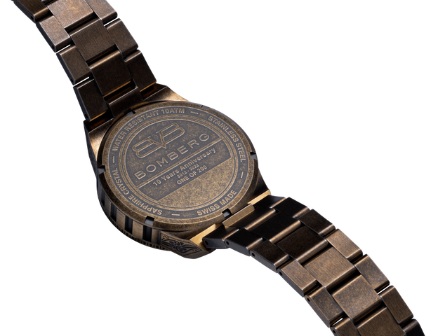 Bomberg Watch Bolt-68 Neo Spartacus Bronze PVD Limited Edition
