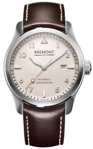 Bremont Watch Solo 43 White Si SOLO/WH-SI/R