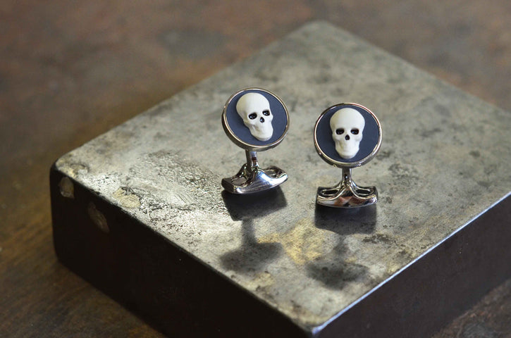 Deakin & Francis Cufflinks Skull Cameo BMC0002C0001