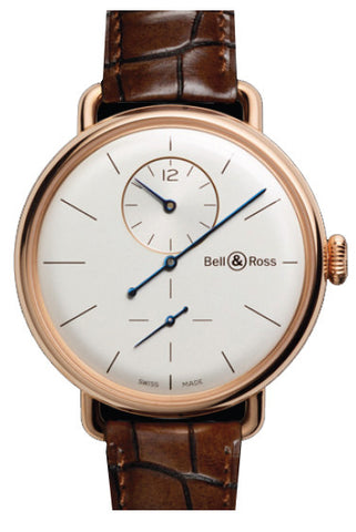 Bell & Ross Vintage WW1 Regulator Pink Gold Limited Edition BRWW1-REG-PG/SCR