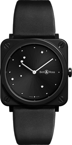 Bell & Ross Watch BRS Diamond Eagle Black BRS-EBL-CE/SCA
