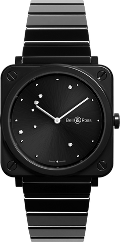 Bell & Ross Watch BRS Diamond Eagle Black BRS-EBL-CE/SCE