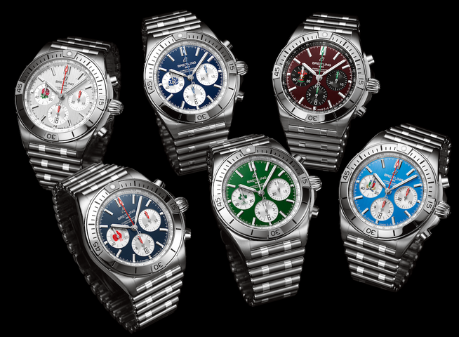 Breitling Watch Chronomat B01 42 Six Nations France Limited Edition