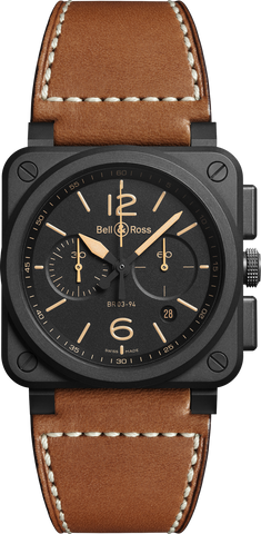 Bell & Ross Watch BR 03 94 Heritage Ceramic BR0394-HERI-CE